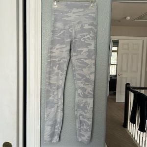 Lululemon White Camo Leggings